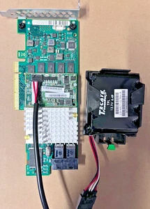 Fujitsu D3216-A12 GS3 LSI MegaRAID PRAID EP400 12G 2x SAS + BBU (Battery Backup) - Afbeelding 1 van 4