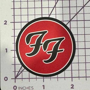 Foo Fighters F F - Logo Sticker Bomb Vinyl Decal American Rock Band Drummer - Picture 1 of 6