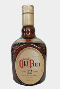 Empty Bottle Grand Old Parr 12 Years Old Blended Whiskey R3 - Picture 1 of 5