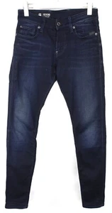 G-Star Revend Super Slim Jeans Men's W27/L32 Stretch Whiskers Blue - Picture 1 of 12