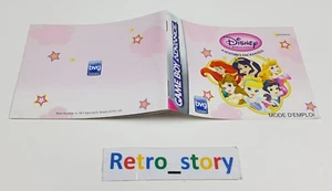 Nintendo Game Boy Advance GBA Disney Princesses : Aventures Enchantées Notice / - Picture 1 of 1