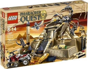 LEGO 7327 Pharaoh's Quest: Scorpion Pyramid Retirado Difícil de Encontrar Conjunto Genuino Nuevo - Imagen 1 de 4