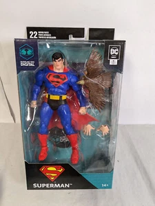 DC Direct Digital Superman Action Figures 18 CM Wave 2 Mcfarlane 2D - Picture 1 of 2