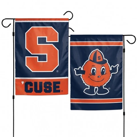 Syracuse Orange NCAA Double Sided Garden Flag 12" X 18" Yard Banner Cover
