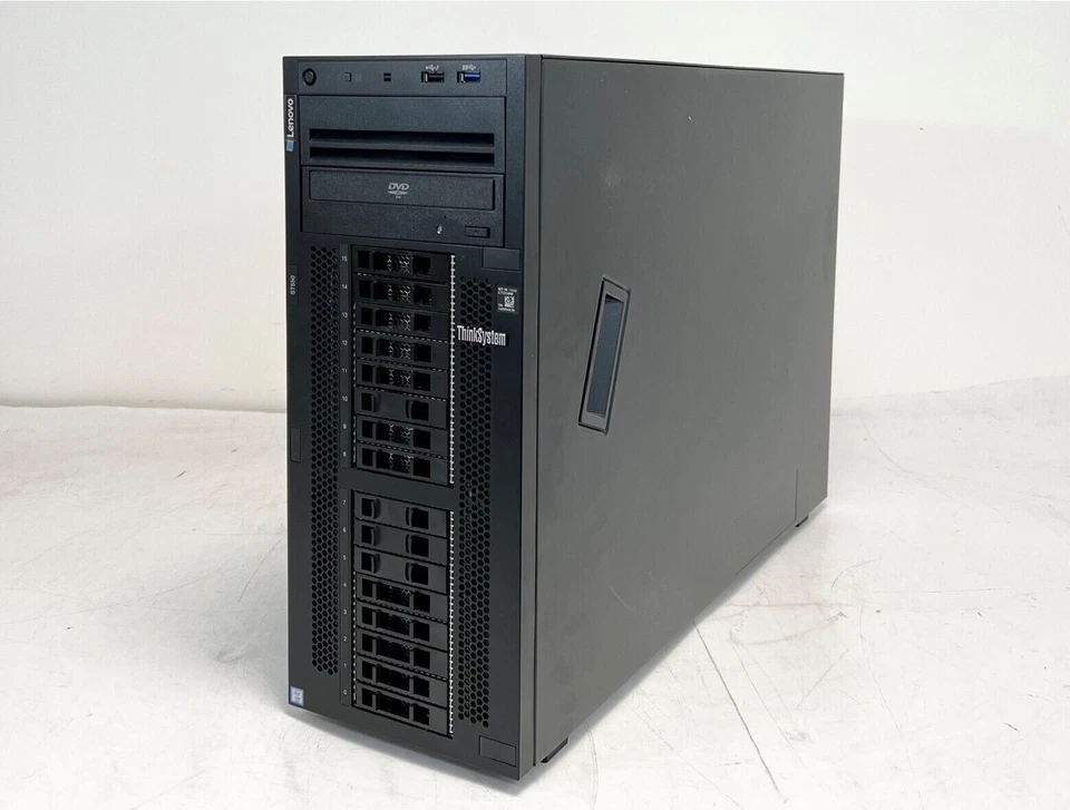 Lenovo ThinkSystem ST550 1st Gen Xeon-Gold Configurable Tower Server - Image 1 of 4