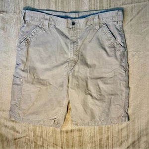 Carhartt Shorts Men 38 Original Fit Duck Canvas Carpenter Utility B147 DKH - Picture 1 of 6