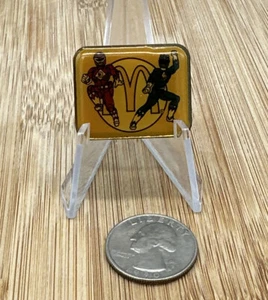 Épingle à revers vintage années 1990 McDonaldds Mighty Morphin Power Rangers film employé - Photo 1/2