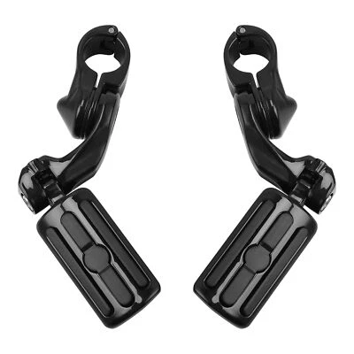 1.25" 1 1/4" Highway Foot Pegs Fit For Harley Touring Road King Street Glide US - Image 1 of 4