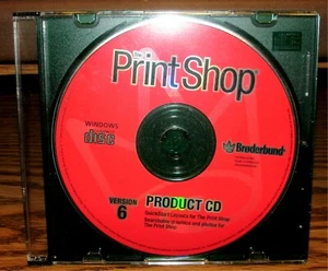 Druckerei - Produkt CD V6 - 1998 Broderbund CD-Rom für PC Windows - Bild 1 von 4
