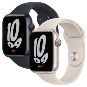 Apple Watch Series 7 41mm (GPS + Cellular) Nike - Excellent - Zdjęcie 1 z 6