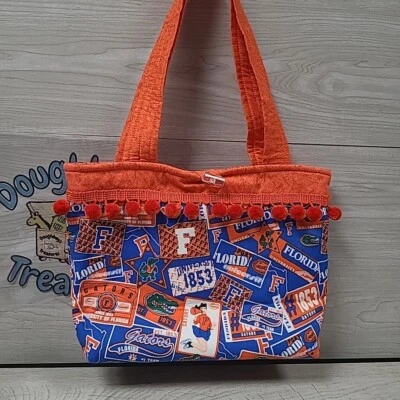 Bolso de mano con doble correa University of Florida Gators 10x9x3,5 NUEVO SIN ETIQUETAS Foto 1 de 4