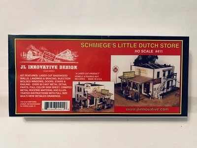 JL Innovative HO Kit 411 Schmiege's Little Dutch Store Sealed - Image 1 of 2
