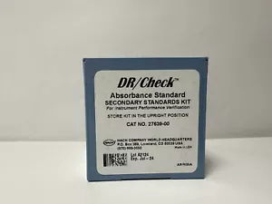 HACH DR/Check 27639-00 Absorbance Standard Secondary Standards Kit EXP JULY2024 - Picture 1 of 9