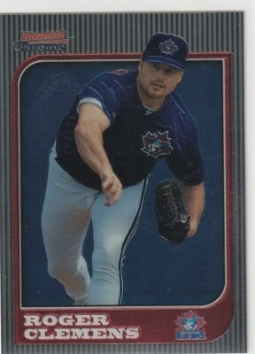1997 Bowman Chrome #46 Roger Clemens Toronto Blue Jays - Image 1 of 2