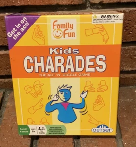 Family Fun Kids Charades The Act N Giggle Gioco - Foto 1 di 3