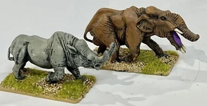 Painted  Prehistoric Animals - Picture 1 of 6