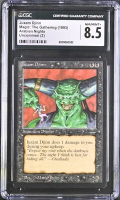 MTG Arabian Nights JUZAM DJINN CGC 8.5 (BIN0092) Graded Power - Image 1 of 2