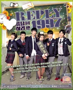 4 DVD Korean TV Drama Reply 1997 TV 1-16 End Good English Subtitle Region All - Picture 1 of 10