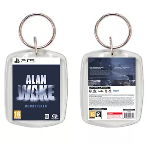 ALAN WAKE REMASTERED PLAYSTATION 5 PS5 LLAVERO KEYRING - Imagen 1 de 1