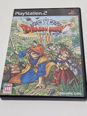 NEW Dragon Quest VIII Sony PlayStation 2 PS2 Import Complete Japan Only - Image 1 of 4