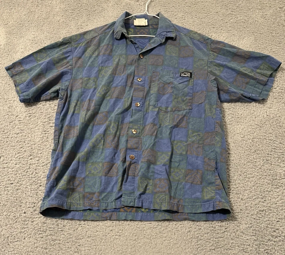 Vintage JIMMY’Z Button Down Surf Shirt 1984 USA Made Size M - Image 1 of 4