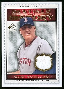 2009 SP Legendary Cuts Destined for History Memorabilia #CS Curt Schilling Jsy