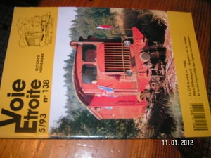 Voie Etroite n°138 CFD Lozére Harz Crémaillére La Rhune - Imagen 1 de 1