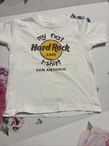 My First Hard Rock Cafe T Shirt San Antonio  Kids small - Picture 1 of 4