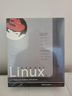 Sistema Operativo RED HAT Linux 7.3 El Profesional Linux Nuevo SELLADO Foto 1 de 4