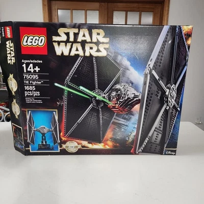 LEGO Star Wars TIE Fighter 75095 Brand New Sealed Bags Open Box Retired Set UCS - Image 1 of 4