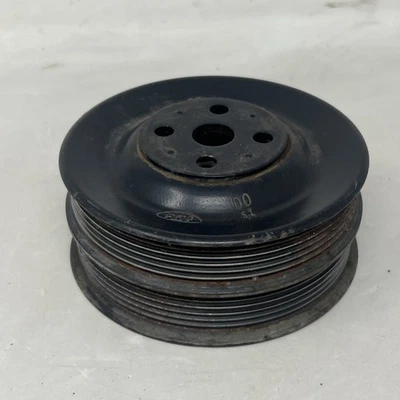 87-96 Ford F250 F350 7.5L 460 Motor Gas Doble Serpentina Bomba de Agua Ventilador Polea Foto 1 de 4