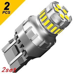 2set AUXITO 7443 7440 LED Reverse Stop Brake DRL Bulb Light 6500K CANBUS 23SMD - Picture 1 of 12
