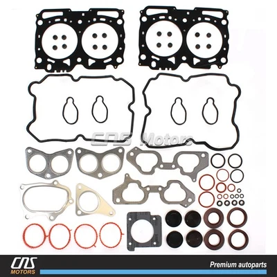 Head Gasket Set For 07-13 Subaru Impreza Forester WRX TURBO 2.5L DOHC EJ255 Foto 1 de 4