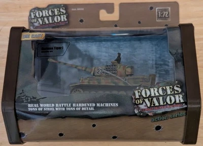 2006 Unimax Forces of Valor 1:72 Normandy 1944 German Tiger I 95004 NIB - Image 1 of 4