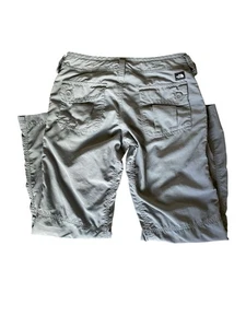 North Face Capri Hiking Pants Grey Size Zero Get Ready For Fall Outdoors! - Picture 1 of 9