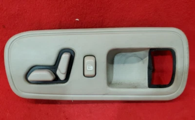 1997 1998 1999 Cadillac Deville RIGHT Seat Adjustment Tilt Switch Tan Bezel - Image 1 of 4