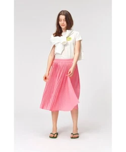 MOLO GIRL'S BECKY BUBBLEGUM PLEATED MIDI PULL ON SKIRT SZ 14 - Picture 1 of 10