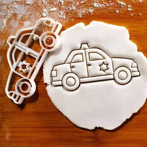 Sheriff Patrol Car cookie cutter -cop police first responder heroes appreciation - Picture 1 of 4