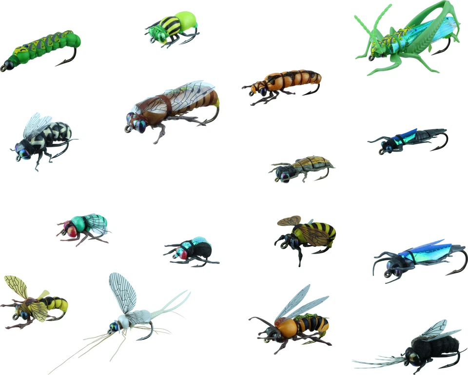 Fliegenfischen Fliegen Sbirolino Forellenköder Forellen Angeln Streamer Zocker - Bild 1 von 1