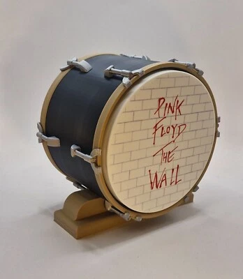 Pink Floyd ‘The Wall’ Drum Head Table Light - Home Decor - Gift - Image 1 of 4