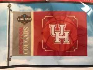 2025 Final Four March Madness San Antonio Houston Cougars 3 x 5 bandera con licencia - Imagen 1 de 3