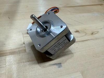 Minebea NEMA 17 Dual Shaft 42mm 4-wire Stepper Motor Hybrid 17PY-Z049BNVA1539 - Image 1 of 4