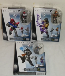MEGA BLOKS Destiny Warlock Samsara cazador cryptid & starwinder Armory completo - Imagen 1 de 17