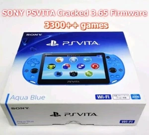 Sony PS Vita PCH-2000 Console Firmware 3.65 Cracked Region Free 32GB +Lots Games - Picture 1 of 2