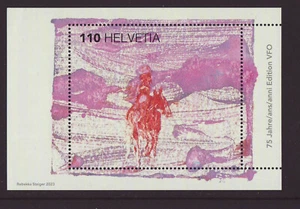 Switzerland 2023 MNH - 75 Years Edition VFO - m/sheet - Picture 1 of 1