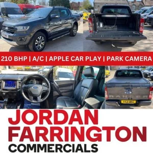 2021 21 reg FORD RANGER WILDTRAK 2.0 AWD AUTO DOUBLE CAB PICK-UP TRUCK - Picture 1 of 24