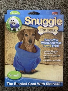 Snuggie For Dogs ~ Small ~Blue - Picture 1 of 2