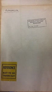 Australia: Map (M15) - Picture 1 of 1