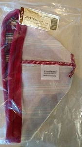 SET BESTEHEND AUS ZWEI Longaberger 2004 Holiday Helper Liners Holiday Stripe NEUWERTIG KOSTENLOSER VERSAND! - Bild 1 von 1