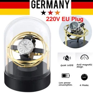 Automatik Uhrenbeweger Uhrenbox Uhrenkasten Watch Winder Box Watchwinder Ruhig - Bild 1 von 12